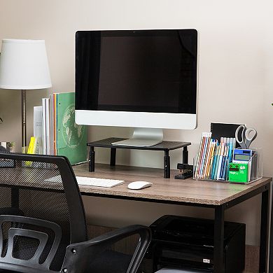 Mind Reader 7-Compartment Desktop Organizer Acrylic Office Essentials