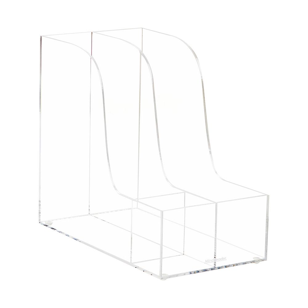 Mind Reader Vertical File Storage Desktop Organizer Magazine Holder