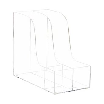 Mind Reader Vertical File Storage Desktop Organizer Magazine Holder