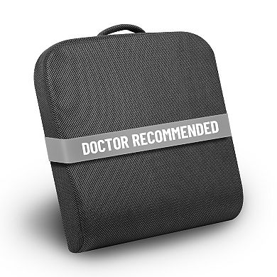 Mind Reader Ergonomic Memory Foam Seat Cushion for Posture & Pressure Relief