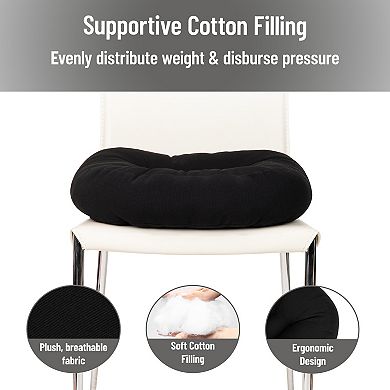 Mind Reader Air-Cloud Booster Seat Cushion with Carry Handle