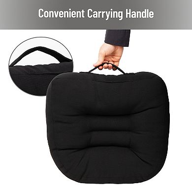 Mind Reader Air-Cloud Booster Seat Cushion with Carry Handle