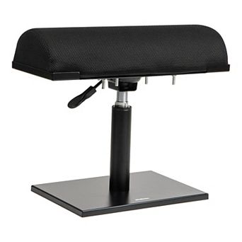 Mind Reader Ergonomic Hydraulic Height Adjustable Foot Rest Ottoman