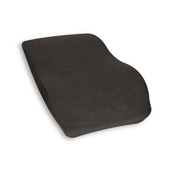 Mind Reader Ergonomic Memory Foam Lumbar Cushion Back Support Pillow