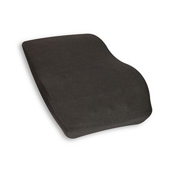 Mind Reader Ergonomic Memory Foam Lumbar Cushion Back Support Pillow