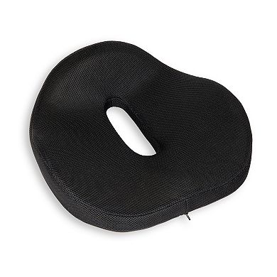 Mind Reader Ergonomic Memory Foam Donut Pillow with Air-Cloud Technology
