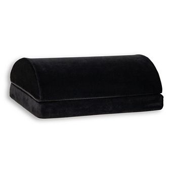 Mind Reader Adjustable Height Memory Foam Under Desk Footrest