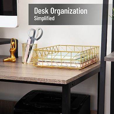 Mind Reader Modern Metal Document Organizer