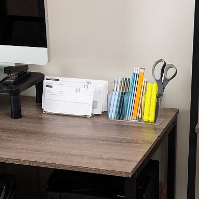 Mind Reader 3-pk. Acrylic Pen & Accessories Holder Desktop Organizer