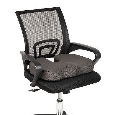 Mind Reader Memory Foam Seat Cushion with Air-Cloud Technology