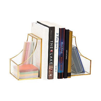Mind Reader 2-pc. Decorative Metal Bookends Table Decor