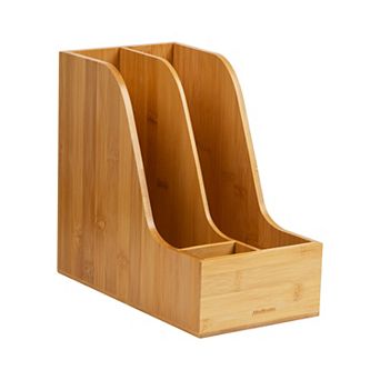 Mind Reader Vertical File Storage Desktop Organizer Magazine Holder