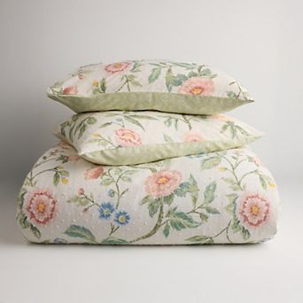 Sonoma Goods For Life® Floral Swiss Dot Comforter Set