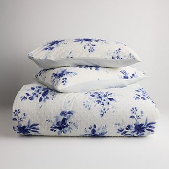 Sonoma Goods For Life® Floral Swiss Dot Comforter Set