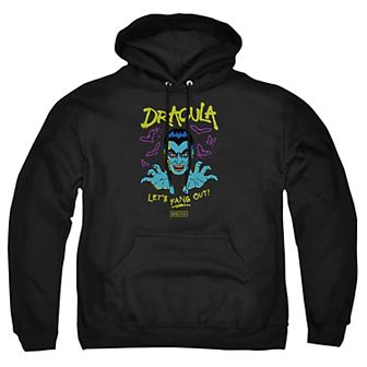 Big & Tall Dracula Fang Out Graphic Pullover Hoodie