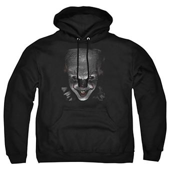 Big & Tall It Clown Face Graphic Pullover Hoodie