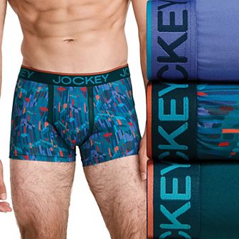 Men's Jockey® 3-pack Chafe Proof Pouch Microfiber 3" Trunk