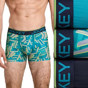 Men's Jockey® 3-pack Chafe Proof Pouch Microfiber 3" Trunk