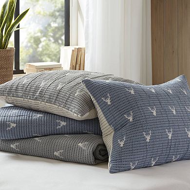 Woolrich Keystone 3 pc Reversible Matelassé Coverlet Set