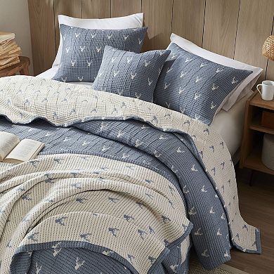 Woolrich Keystone 3 pc Reversible Matelassé Coverlet Set