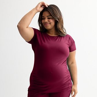 Plus Maternity Tek Gear® Dry Tek Tee