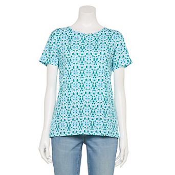 Women's Croft & Barrow® Essential Crewneck Tee