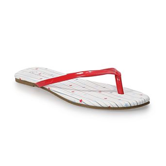 LC Lauren Conrad Honey Women's Flip Flop Sandals