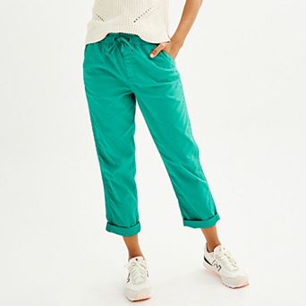 Petite Sonoma Goods For Life® Easy Paper Bag Waist Capri Pants