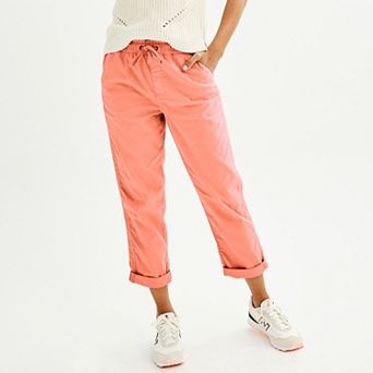 Petite Sonoma Goods For Life® Easy Paper Bag Waist Capri Pants