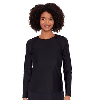 Women's Eco Beach Long Sleeve Swim Cover-Up Sunshirt