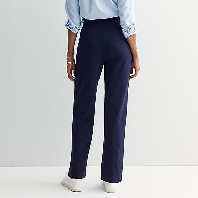 Women’s Croft & Barrow® Essential Straight Leg Pants in Short & Regular Sizing