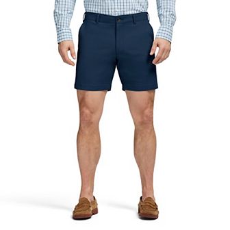 Men's IZOD Saltwater 7-Inch Flat Front Chino Shorts