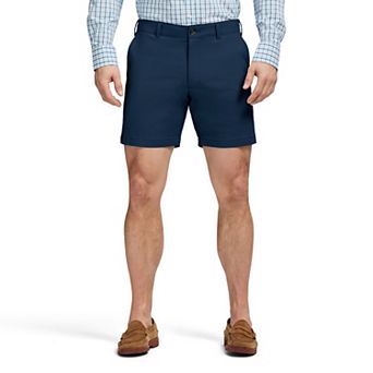 Men's IZOD Saltwater 7-Inch Flat Front Chino Shorts
