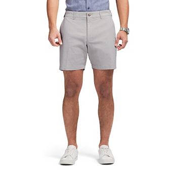 Men's IZOD Saltwater 7-Inch Flat Front Chino Shorts