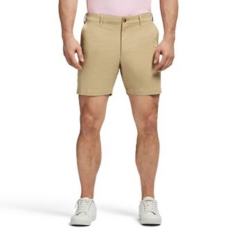 Men's IZOD Saltwater 7-Inch Flat Front Chino Shorts