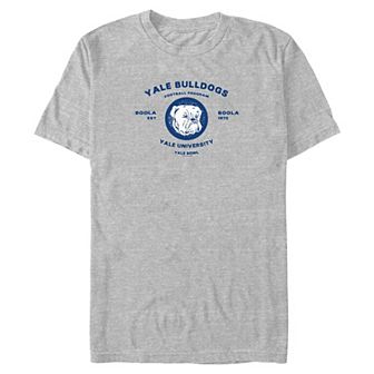 Big & Tall Yale Bulldogs Football Program Graphic Tee
