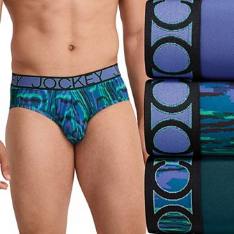 Men's Jockey® 3-Pack Active Microfiber Briefs
