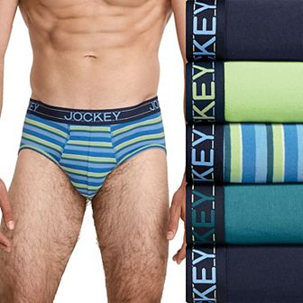 Men's Jockey® 5-Pack Lightweight Cotton Blend Brief