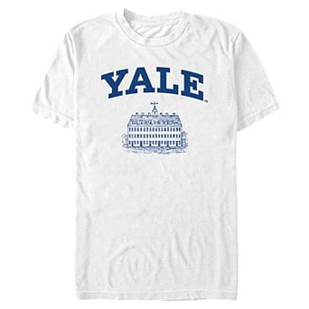 Big & Tall Yale University Building Graphic Tee
