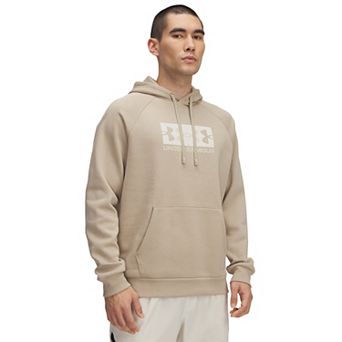 Big & Tall Under Armour Rival Fleece Block Logo Hoodie