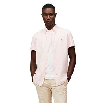 Men's Tommy Hilfiger Short Sleeve Original Stretch Oxford Shirt