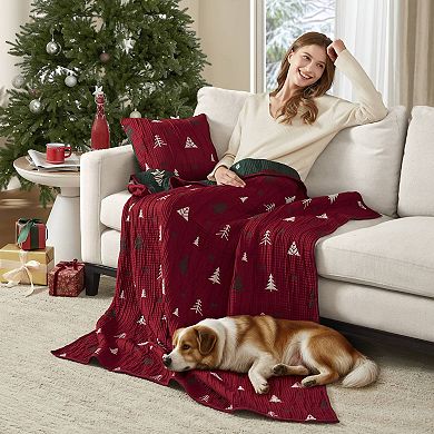 Madison Park Holly Throw Blanket Set of 2