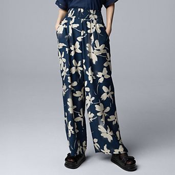 Women's Simply Vera Vera Wang Wide Leg Travel Pants