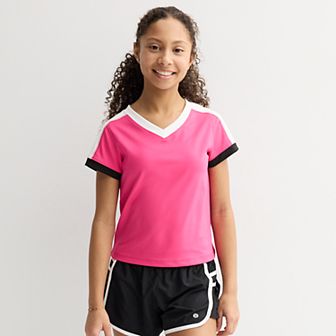 Girls 7-20 Layer 8 Short Sleeve Meet & Greet Baby Tee