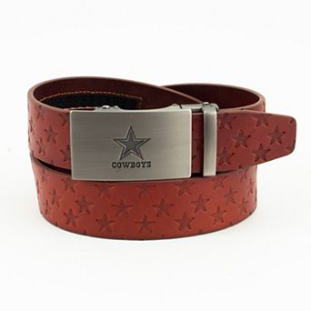 Men's Dallas Cowboys Ratchet Brown Belt