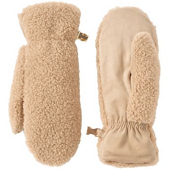 Women's Lands' End Sherpa Mittens