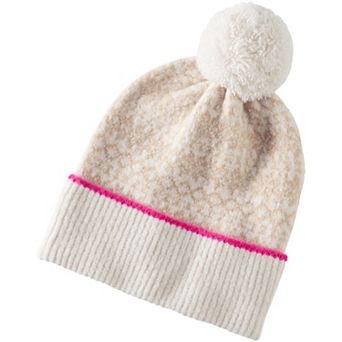 Women's Lands' End CashTouch Fair Isle Beanie