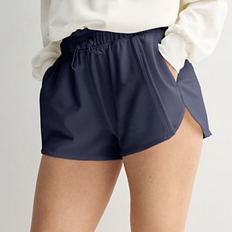 Women's FLX Solace High-Rise Athletic Track Shorts