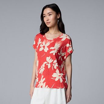 Women's Simply Vera Vera Wang Scoopneck Dolman Tee