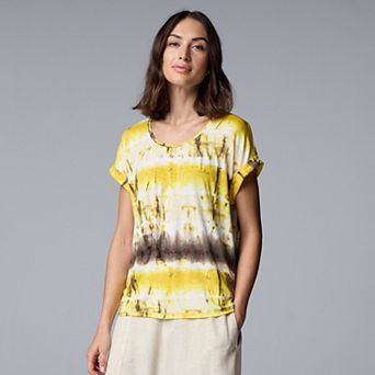 Women's Simply Vera Vera Wang Scoopneck Dolman Tee